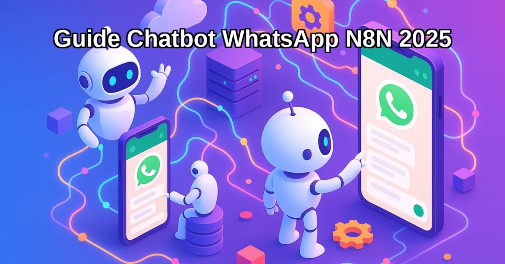 Illustration tutoriel : Guide Chatbot WhatsApp N8N 2025