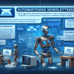 Newsletter automatisée avec agents IA : le guide essentiel