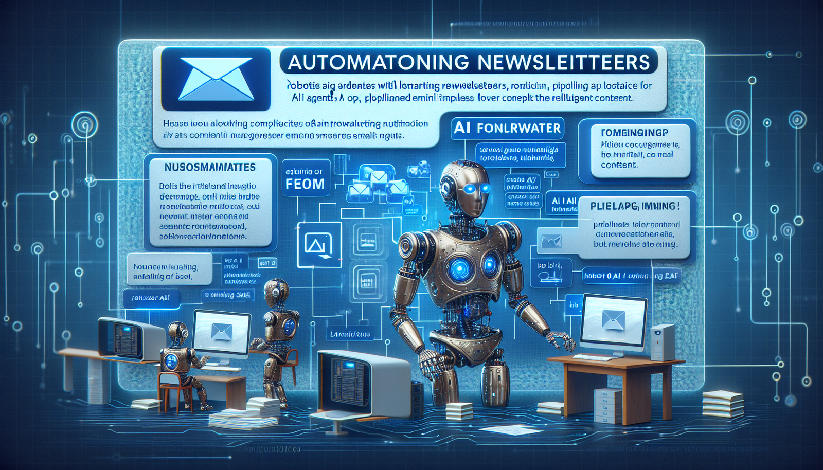 Newsletter automatisée avec agents IA : le guide essentiel