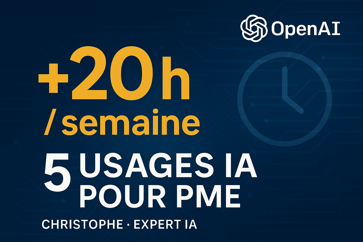 5 cas d’utilisation IA pour TPE/PME
