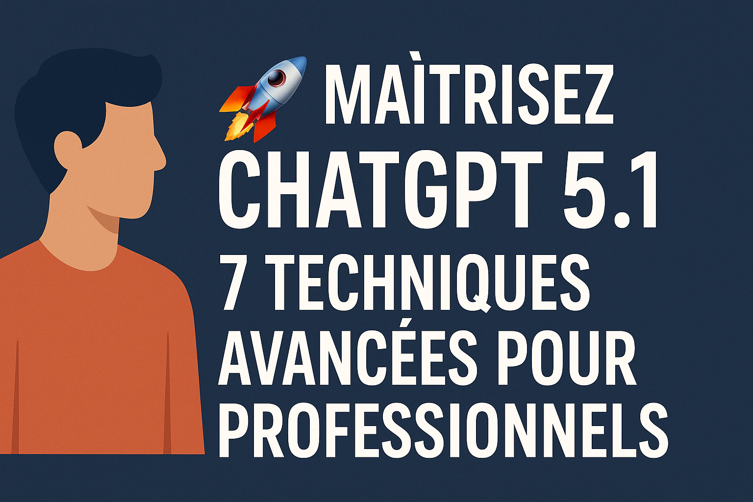 Maîtrisez ChatGPT 5.1 avec 7 techniques avancées pour professionnels souhaitant gagner du temps et optimiser leur productivité grâce à l’intelligence artificielle