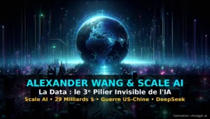 Alexander Wang Scale AI - data labeling intelligence artificielle guerre technologique US Chine