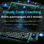 Claude Code coaching - automatiser ses briefs de coaching avec l'IA - agent terminal