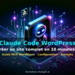 Claude Code WordPress : créer un site complet automatiquement avec le MCP WordPress