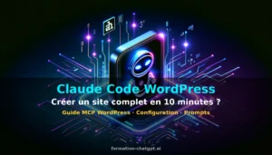 Claude Code WordPress : créer un site complet automatiquement avec le MCP WordPress