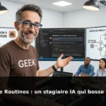 Christophe Girard, consultant-formateur IA à Nantes, illustrant Claude Routines.