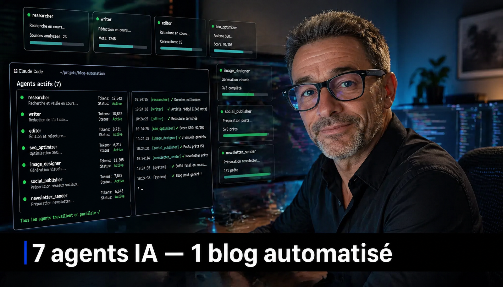 10 agents IA Claude Cowork pour automatiser sa journée d'entrepreneur — ATLANTICOM Nantes