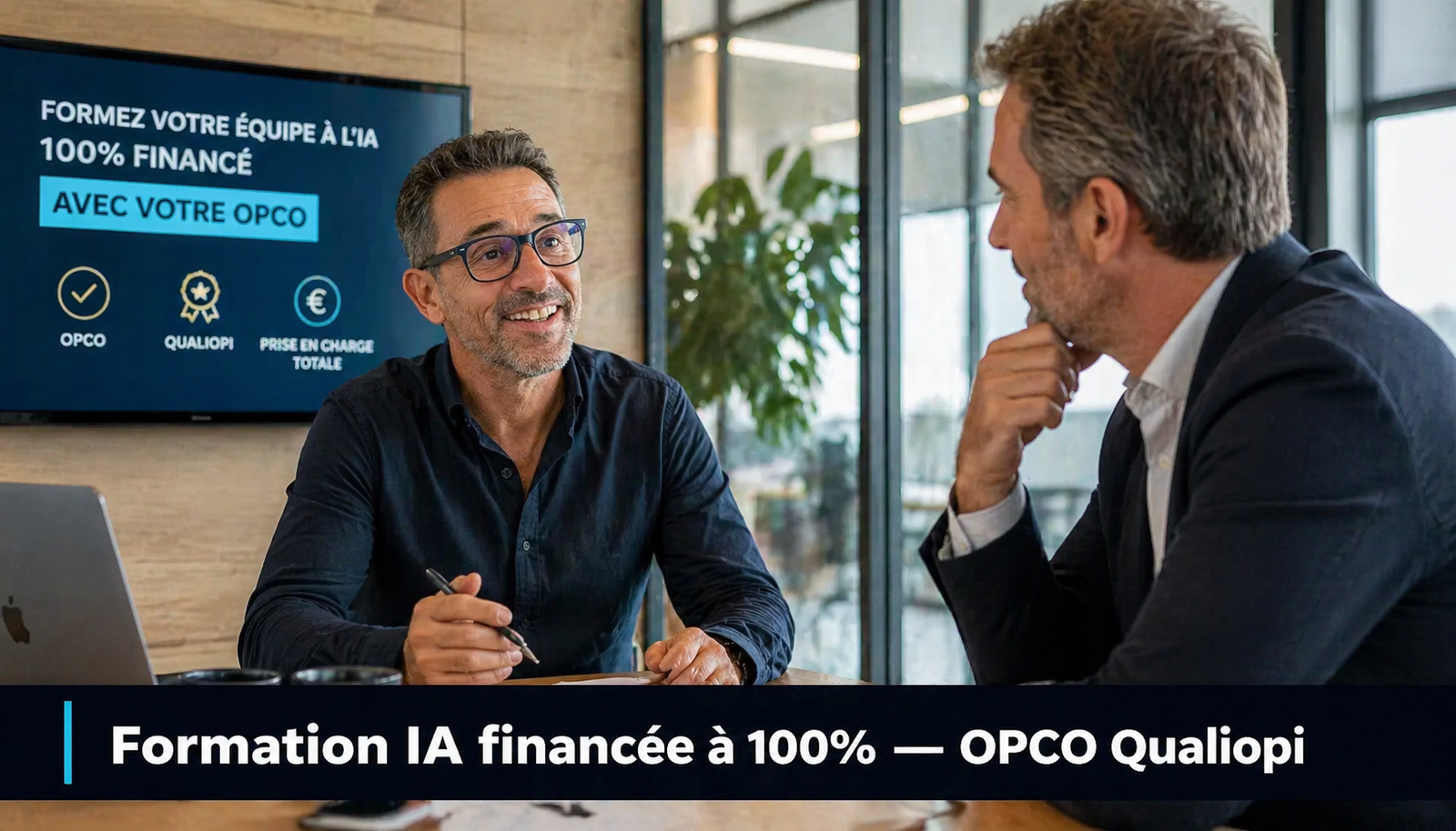 Formation IA en entreprise financée à 100% via OPCO Qualiopi — Christophe Girard ATLANTICOM