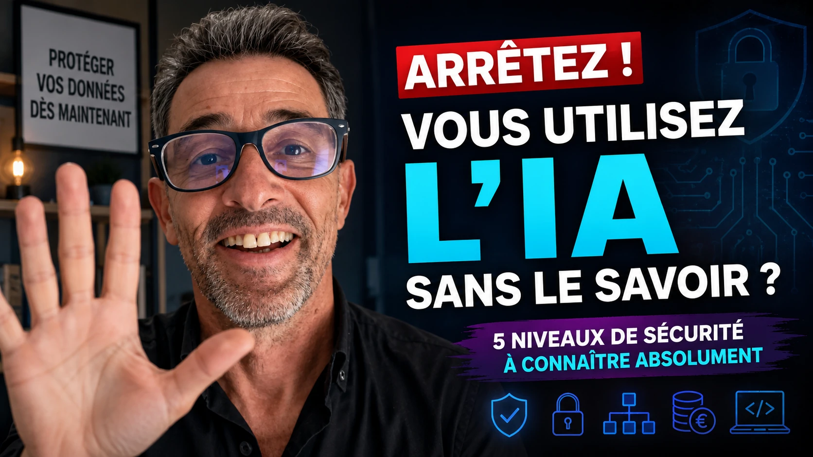 Protection des données IA : les 5 niveaux de sécurité pour ChatGPT, Claude et Gemini