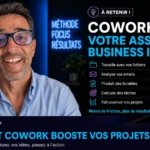 Illustration Claude Cowork, assistant IA qui exécute des tâches business