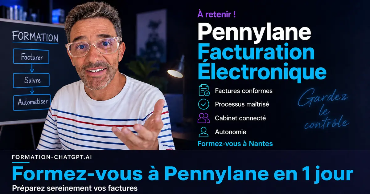 Formation Pennylane Nantes : formez-vous à la facturation électronique en 1 jour, ATLANTICOM