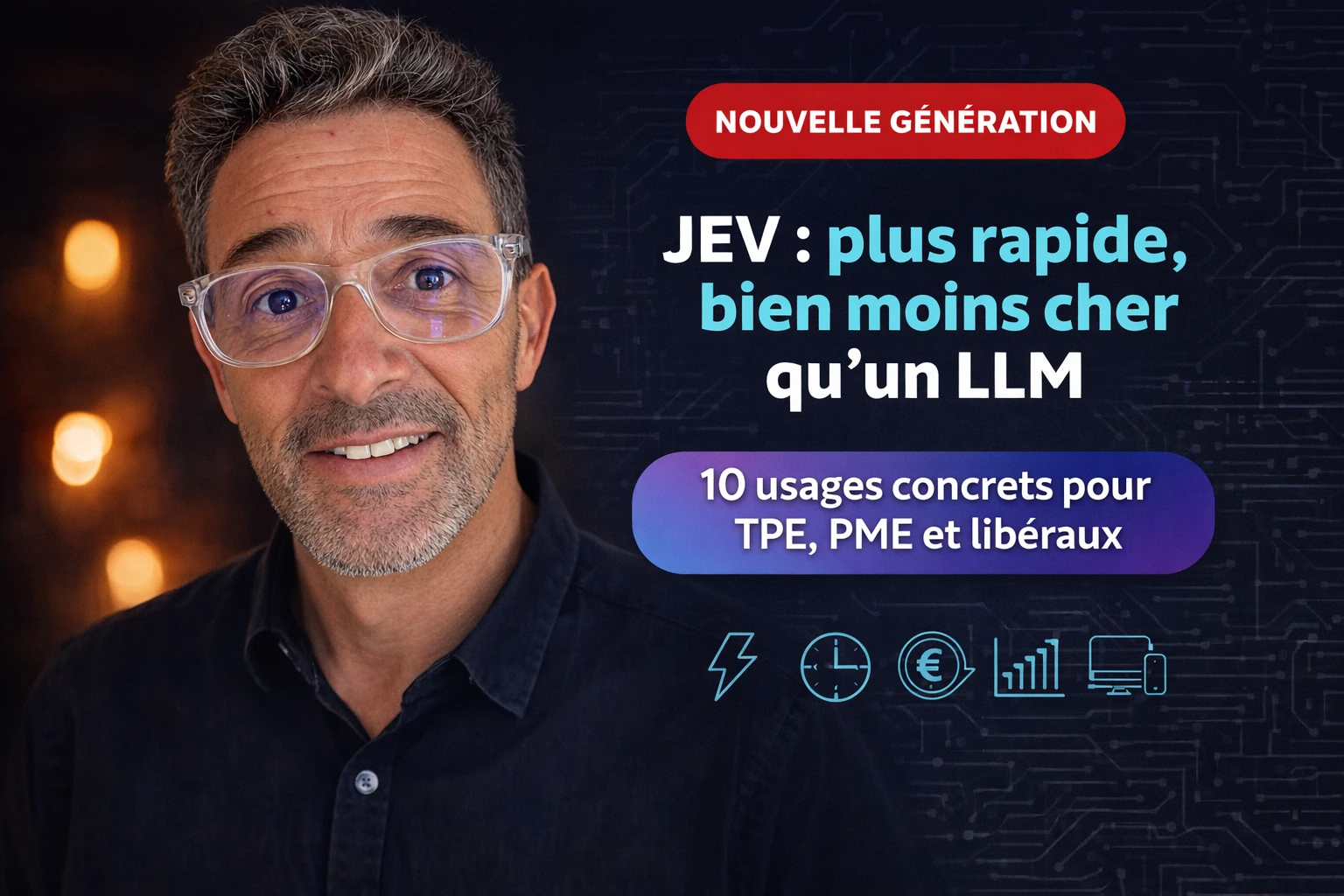 JEV, le modele IA de TypeSafe qui classe et decide au lieu de generer du texte, explique pour les TPE et PME