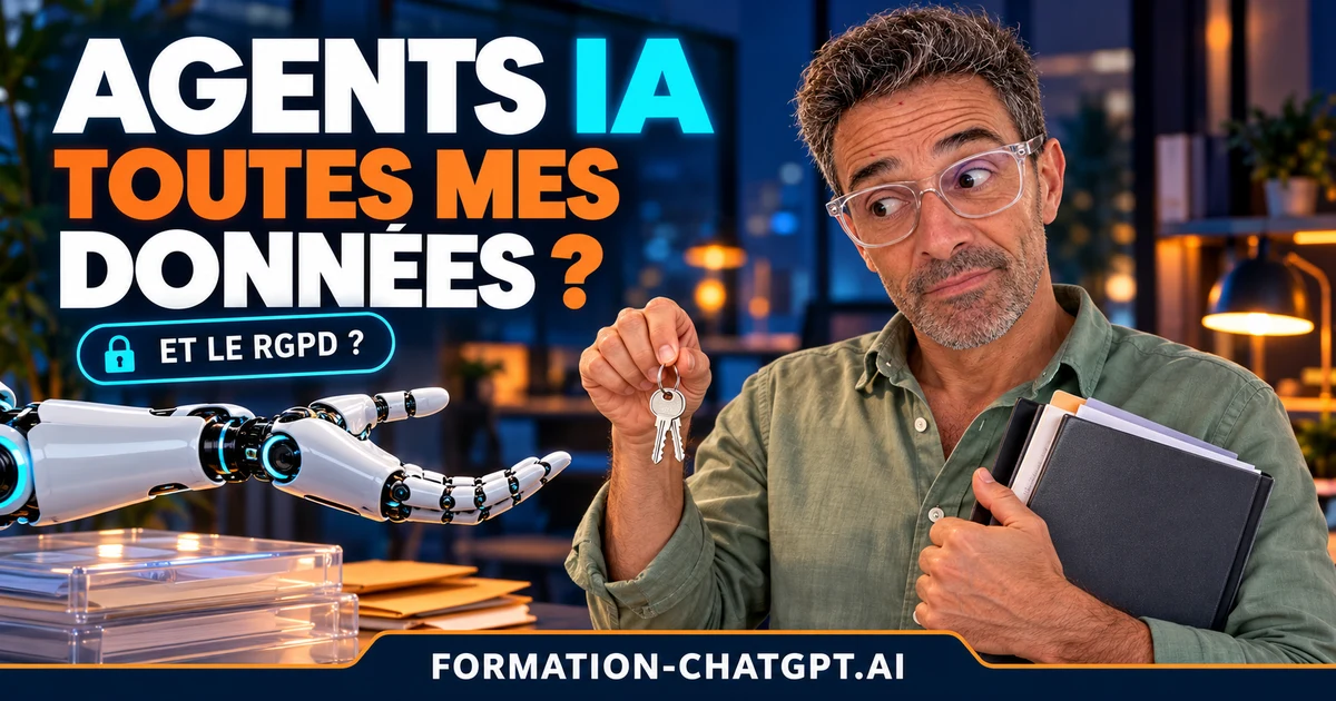Agents IA et RGPD : Christophe Girard hésite à confier les clés de ses données à un agent IA